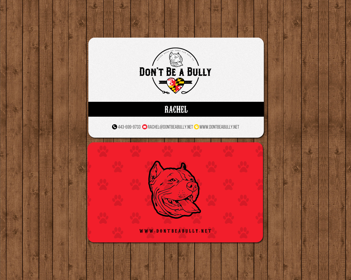 Business Card Design by chandrayaan.creative for Don't Be A Bully | Design #18807232
