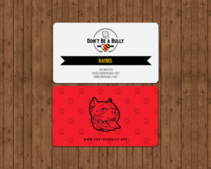 Business Card Design by chandrayaan.creative for Don't Be A Bully | Design: #18807239
