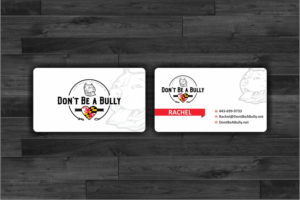 Visitenkarten-Design von Dave Paresh für Don't Be A Bully | Design: #18796603