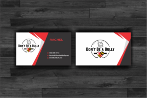 Visitenkarten-Design von Dave Paresh für Don't Be A Bully | Design: #18796605