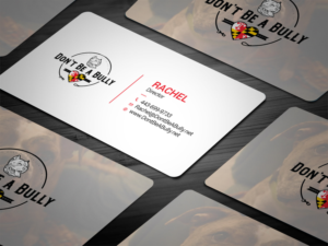 Design de Carte de Visite par Tripti Ranjan Gain pour Don't Be A Bully | Design : #18795249