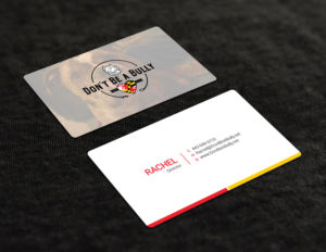 Design de Carte de Visite par Tripti Ranjan Gain pour Don't Be A Bully | Design : #18795250