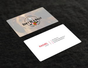 Design de Carte de Visite par Tripti Ranjan Gain pour Don't Be A Bully | Design : #18795251