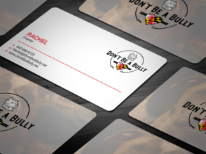 Design de Carte de Visite par Tripti Ranjan Gain pour Don't Be A Bully | Design : #18795252