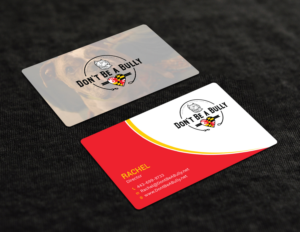 Design de Carte de Visite par Tripti Ranjan Gain pour Don't Be A Bully | Design : #18795260