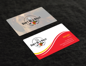 Design de Carte de Visite par Tripti Ranjan Gain pour Don't Be A Bully | Design : #18795266