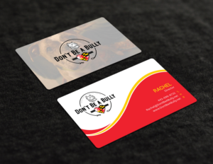 Business Card Design by Tripti Ranjan Gain for Don't Be A Bully | Design: #18795274