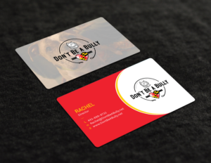 Business Card Design by Tripti Ranjan Gain for Don't Be A Bully | Design: #18795278