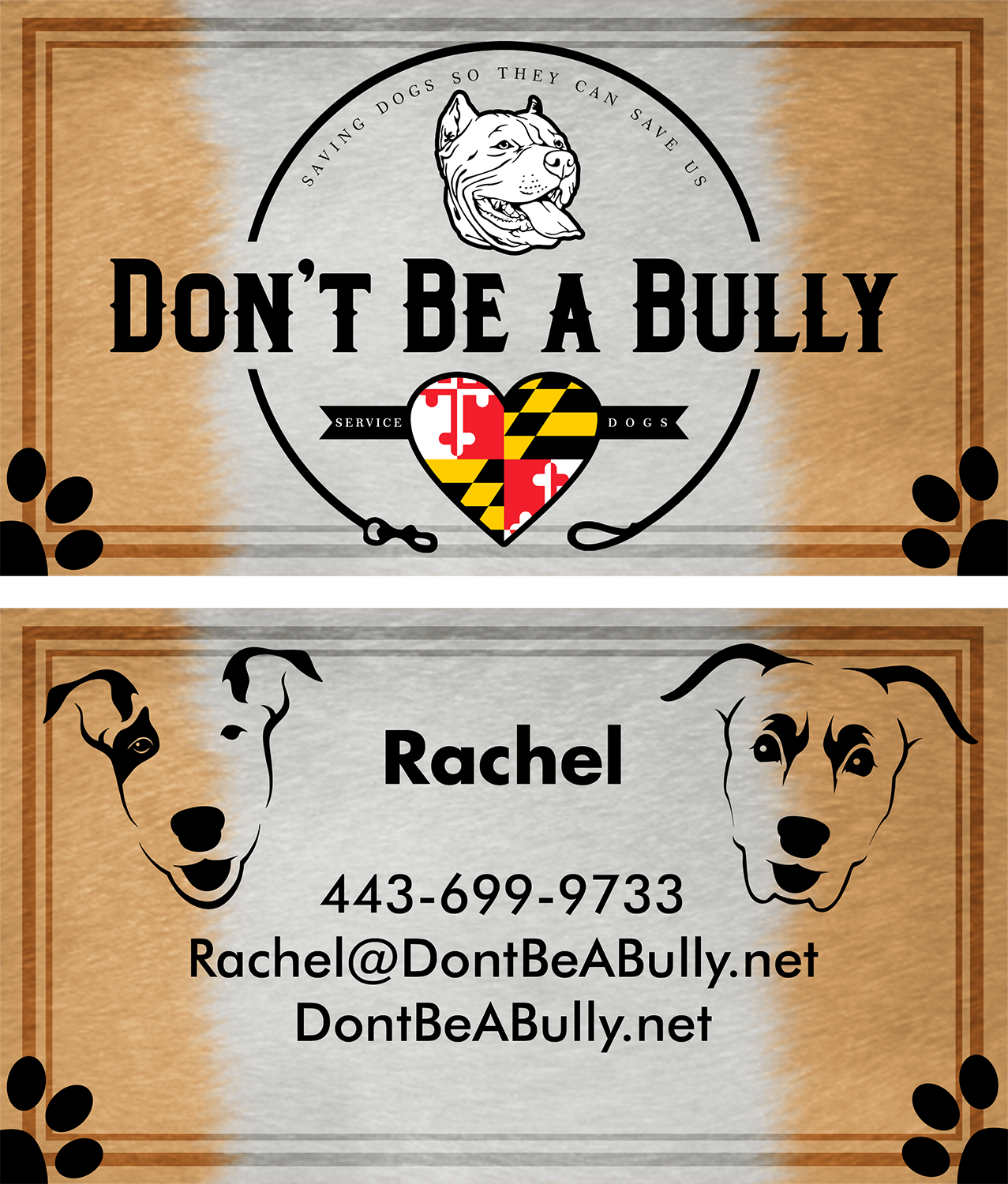 Design de Carte de Visite par Manson97666 pour Don't Be A Bully | Design #18807729