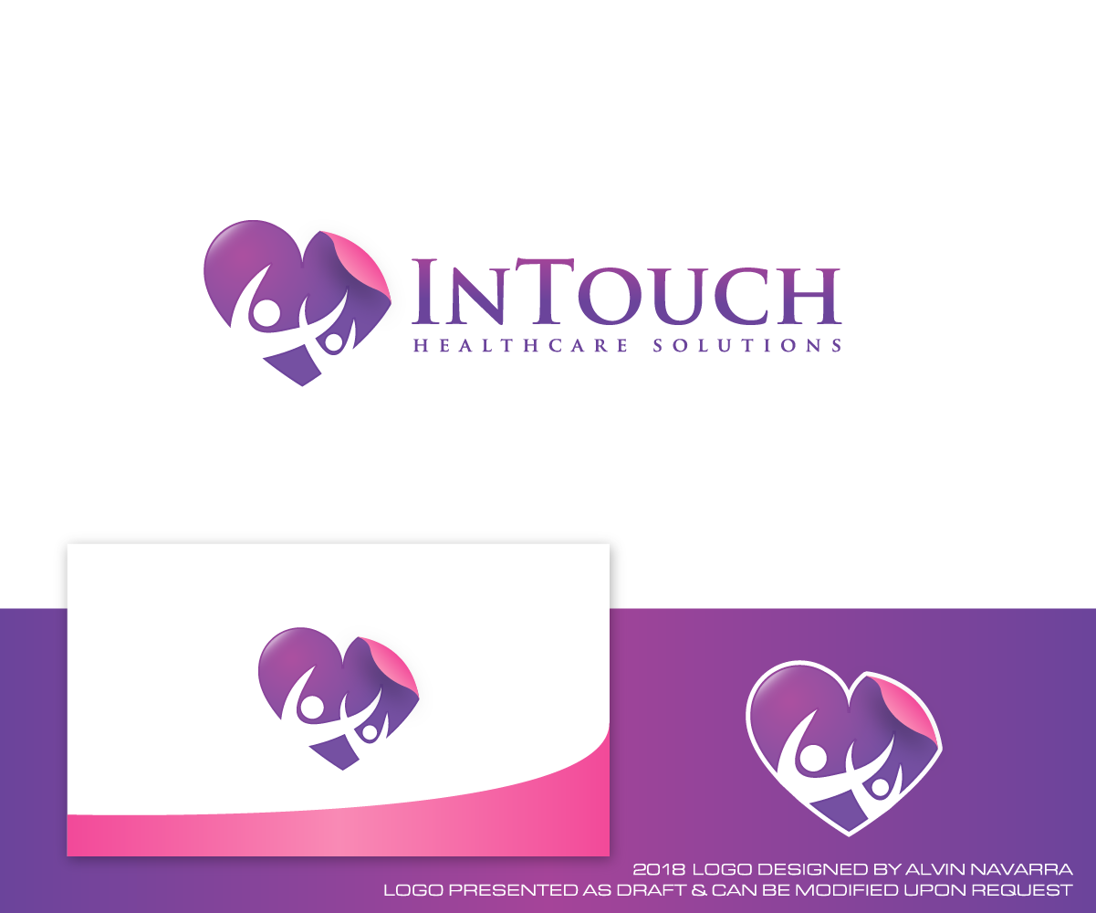 Logo Design by alvinnavarra for InTouch Healthcare Solutions | Design #18805340