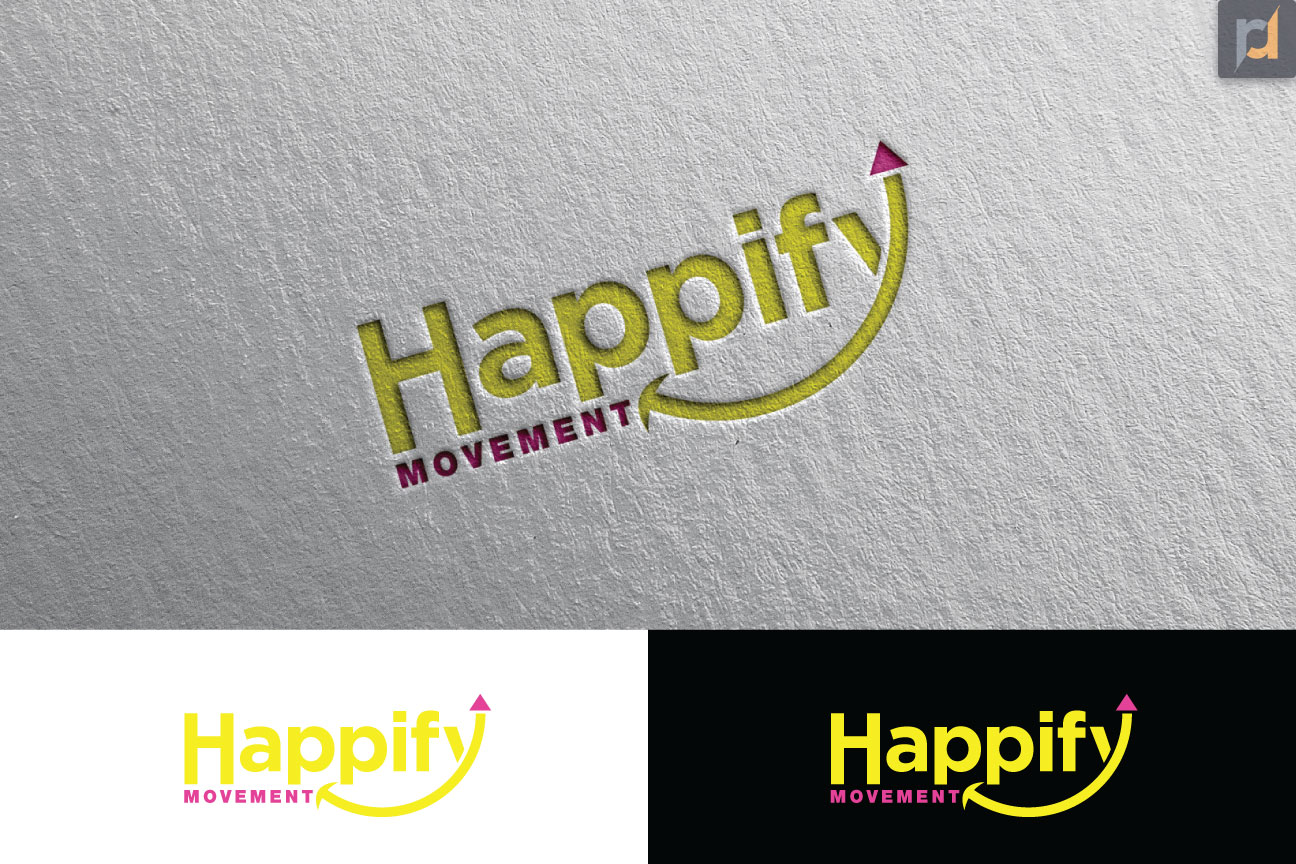 Logo Design by R.R for Happify Movement | Design: #18803451