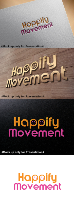 Logo Design by designmind78 for Happify Movement | Design: #18808183