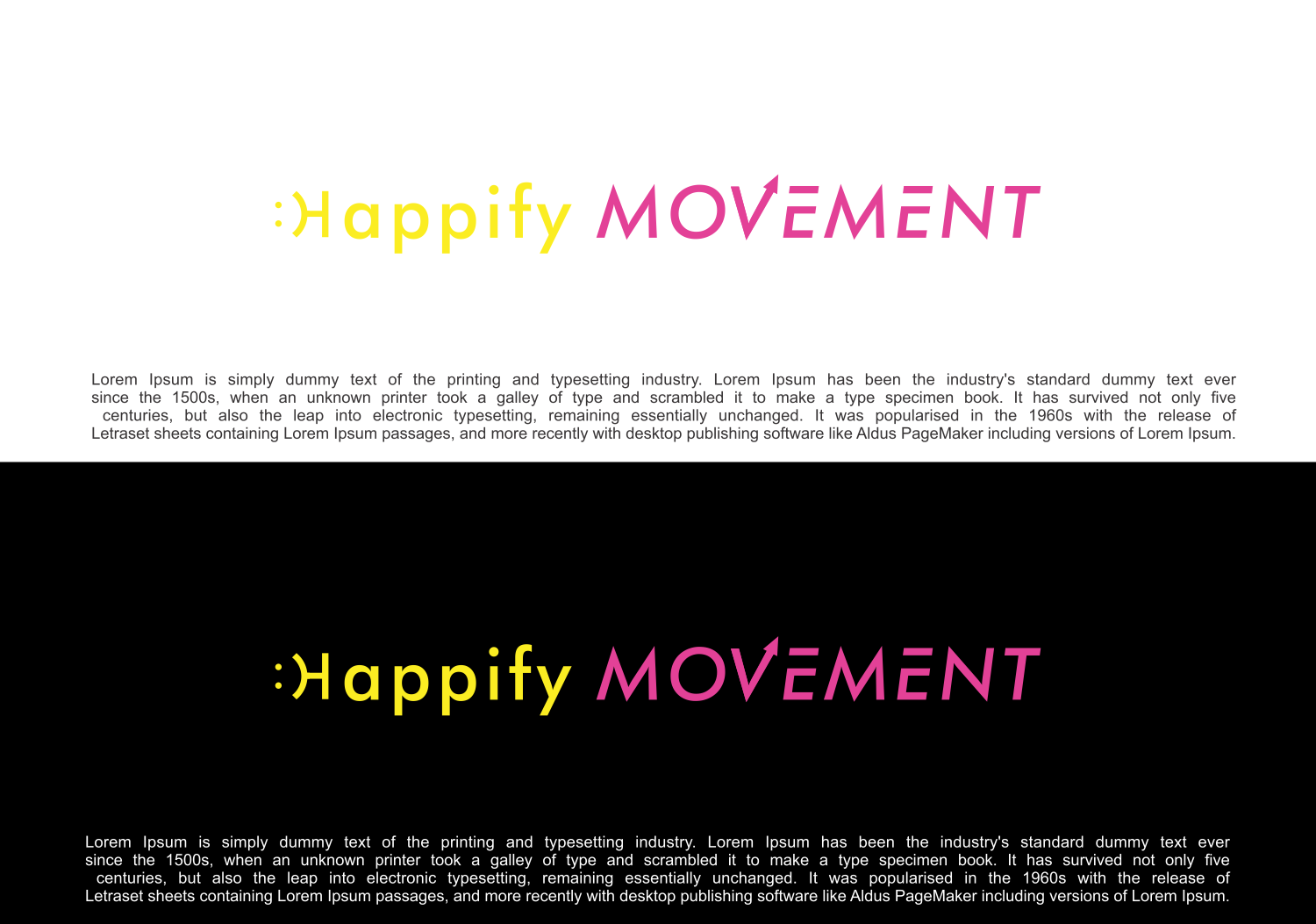 Logo-Design von ahmadefendi für Happify Movement | Design #18832670