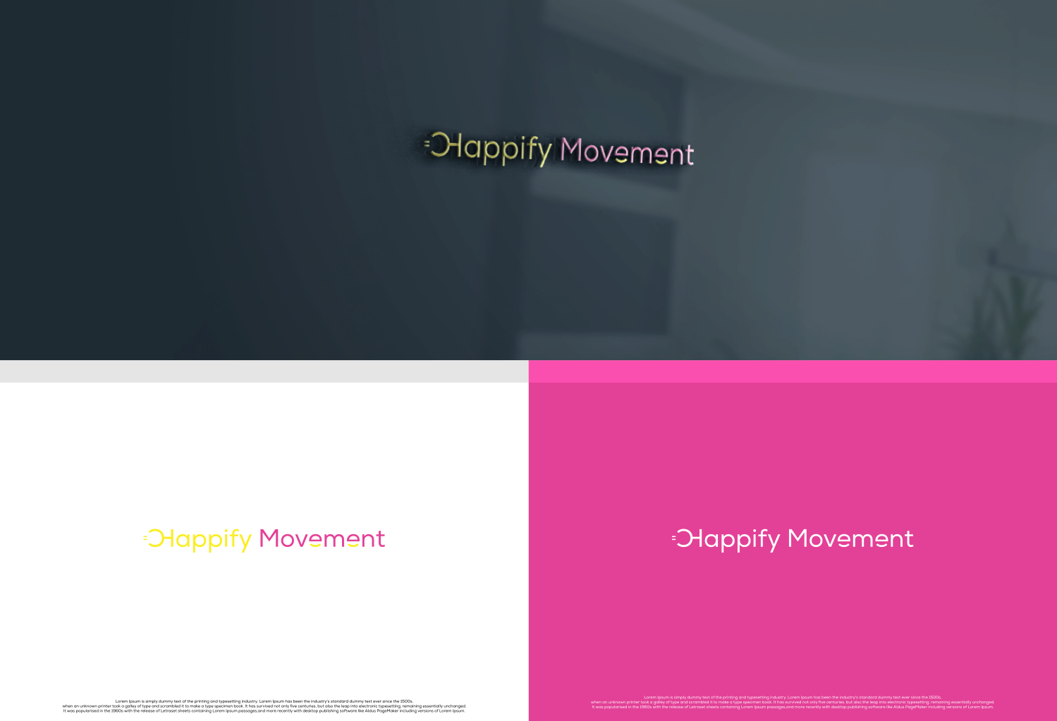 Logo Design by grockSB for Happify Movement | Design #18822804