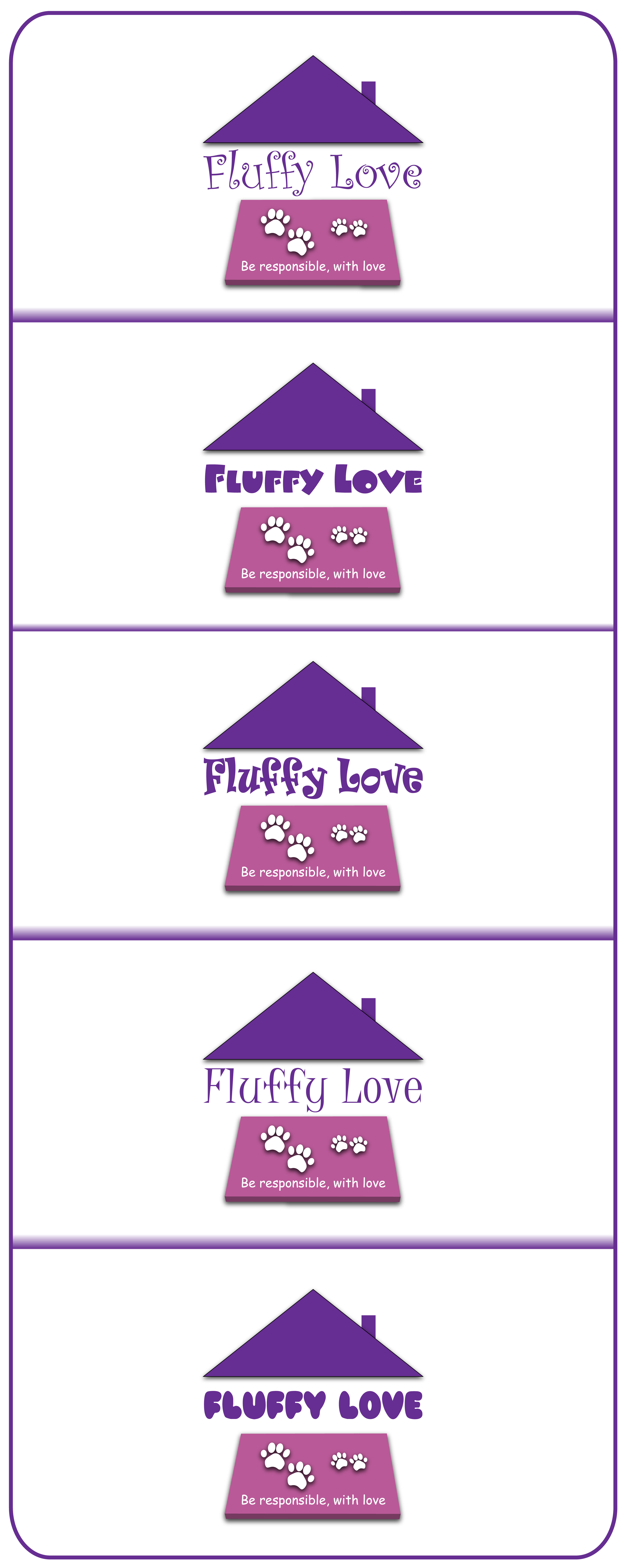 Diseño de Logo por UsBeingUs.com - Debs para Fluffy Love Limited | Diseño #51095