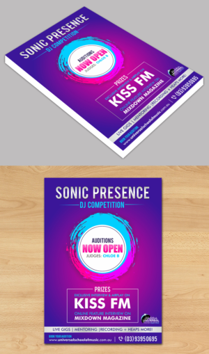 DJ Competition Audition Flyer  | Diseño de Flyer por ecorokerz