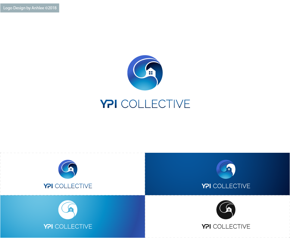 Logo Design by Anhlee for YPI Collective | Design #18797312