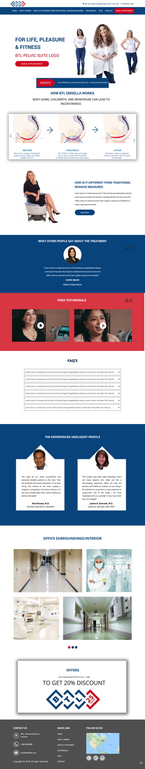 Web Design by pb for this project | Design #18800232