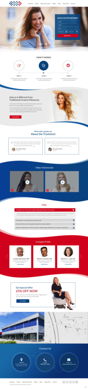 Web Design by pb for this project | Design: #18800243