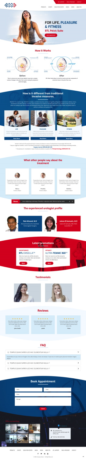 Web Design by pb for this project | Design: #18848725
