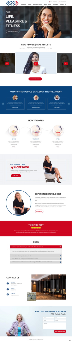 Web Design by pb for this project | Design: #18867786