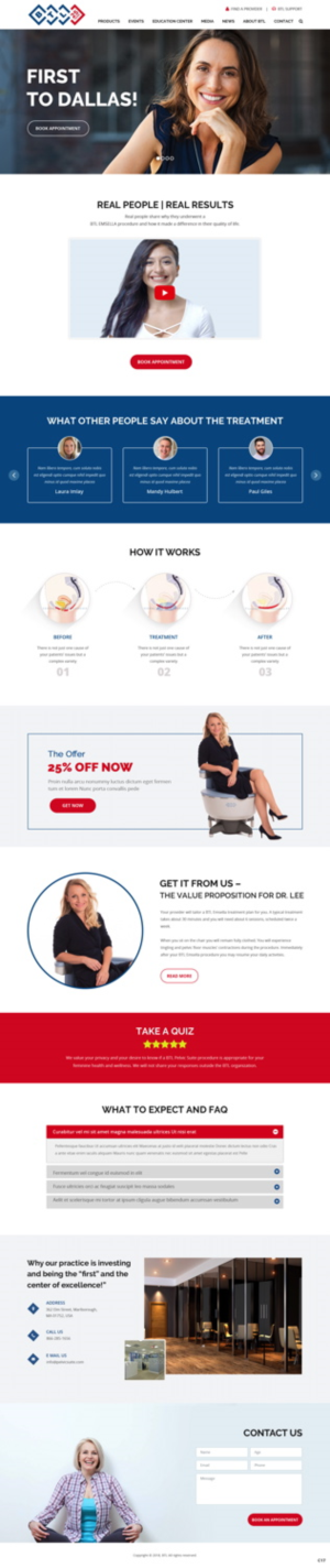 Web Design by pb for this project | Design: #18886922