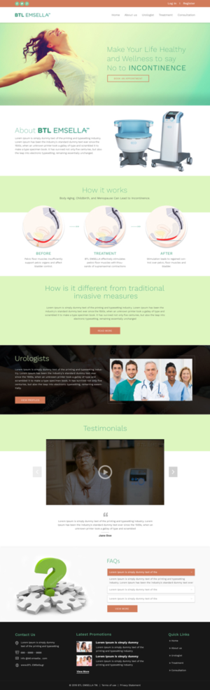 Diseño Web por Sujit Banerjee para este proyecto | Diseño: #18808289