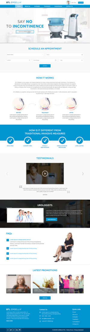 Web Design by Sujit Banerjee for this project | Design: #18808290