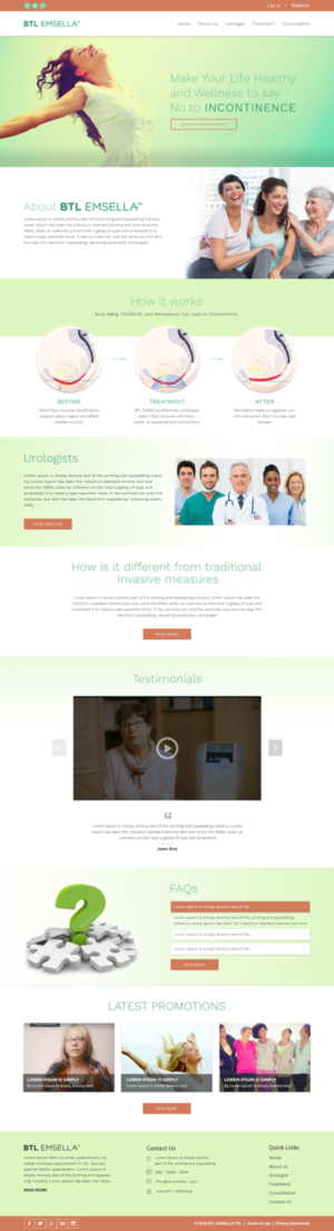 Web Design by Sujit Banerjee for this project | Design: #18815492