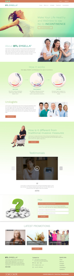Diseño Web por Sujit Banerjee para este proyecto | Diseño: #18815494