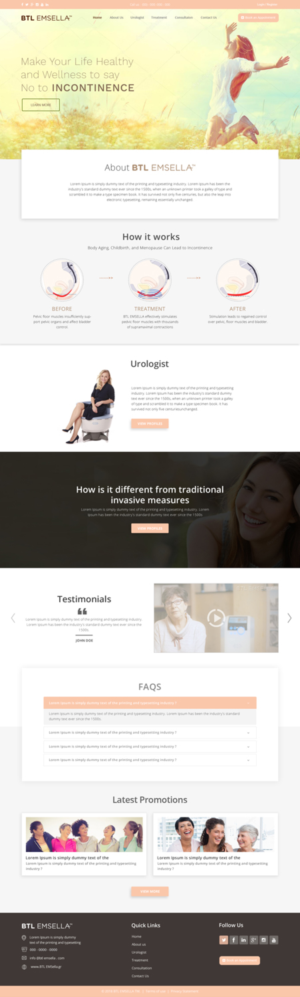 Web Design by Sujit Banerjee for this project | Design: #18817312