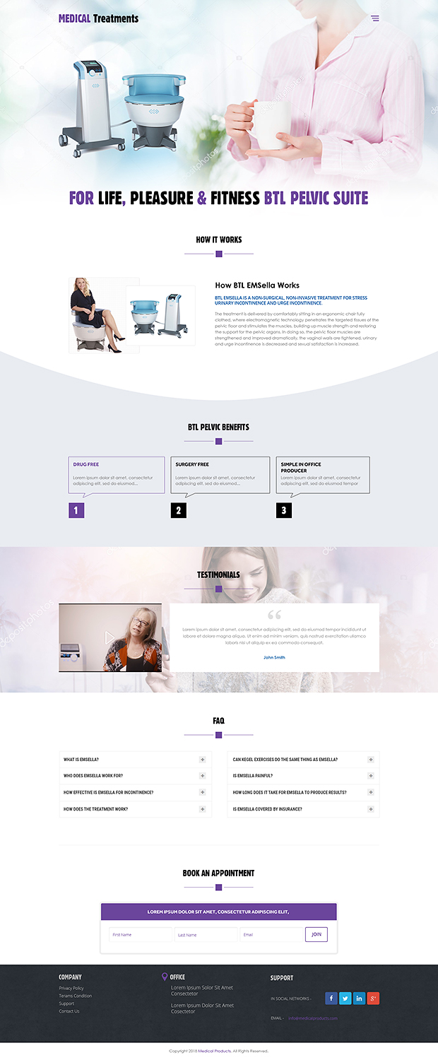 Web Design by PiXthemes for this project | Design #18847830