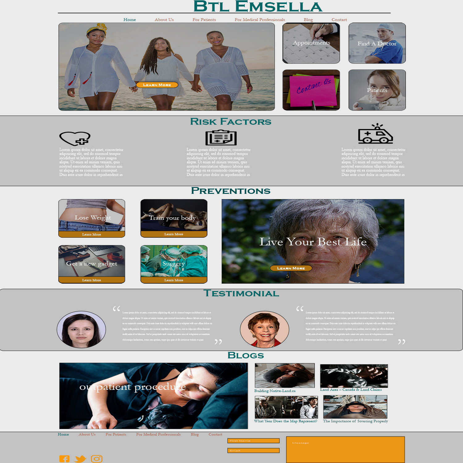 Web Design by JDaBeast for this project | Design #18838271