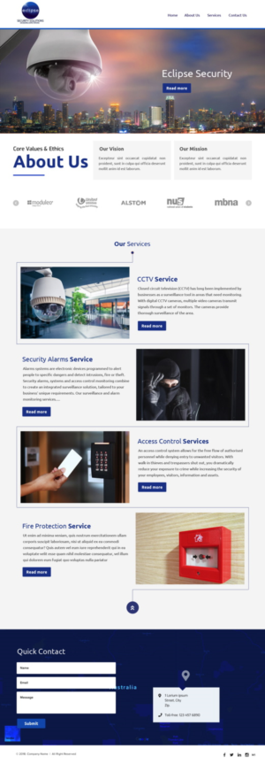 Web Design by pb for this project | Design: #18818752