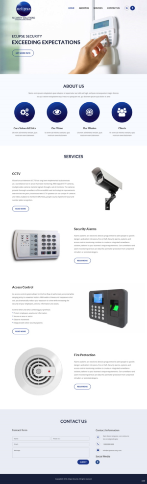 Web Design by pb for this project | Design: #18867789