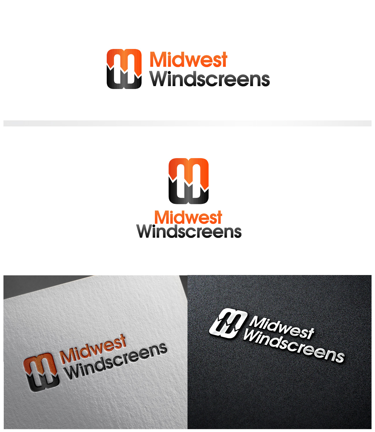 Logo Design by sanalkumar for Midwest Windscreens | Design #18914051