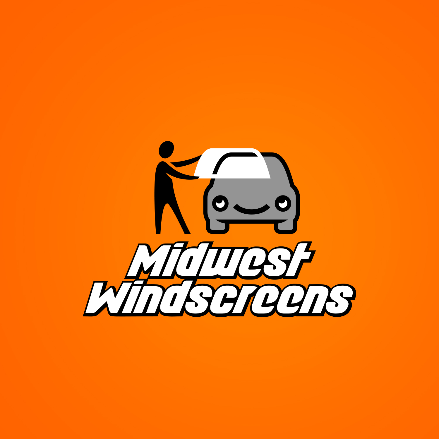 Logo Design by Cristian Lungu for Midwest Windscreens | Design #18912486