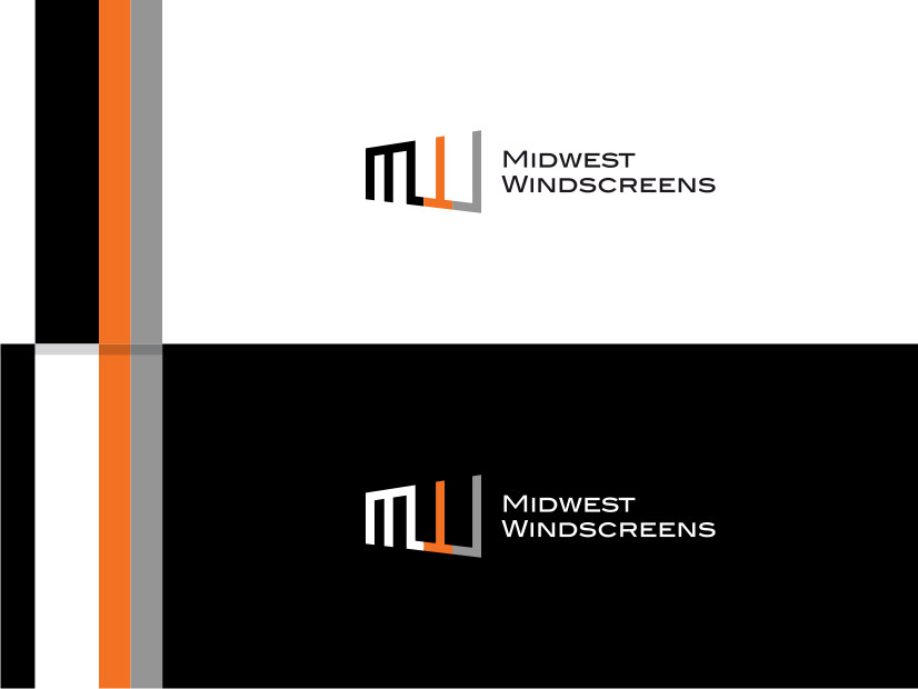 Logo Design by Atvento Graphics for Midwest Windscreens | Design #18911085