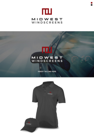 Midwest Windscreens | Logo Design by christianpoetoe