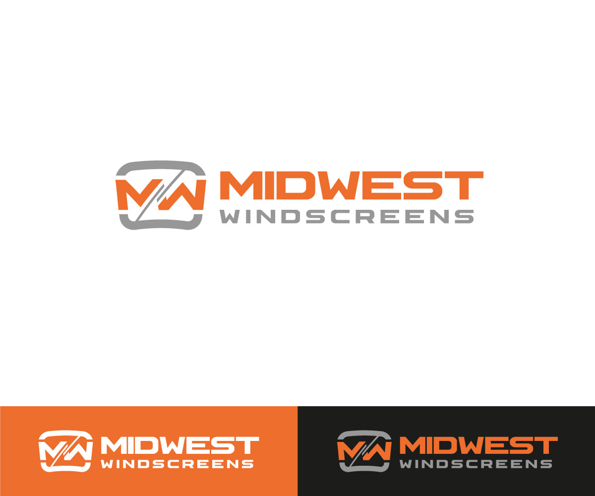 Logo Design by rum for Midwest Windscreens | Design #18920499