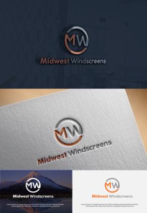 Logo Design by dr ghulam mustafa sahab for Midwest Windscreens | Design: #18912430