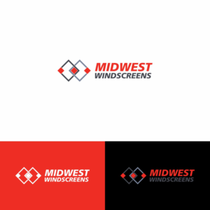 Logo Design by pujiono 2 for Midwest Windscreens | Design: #18910306