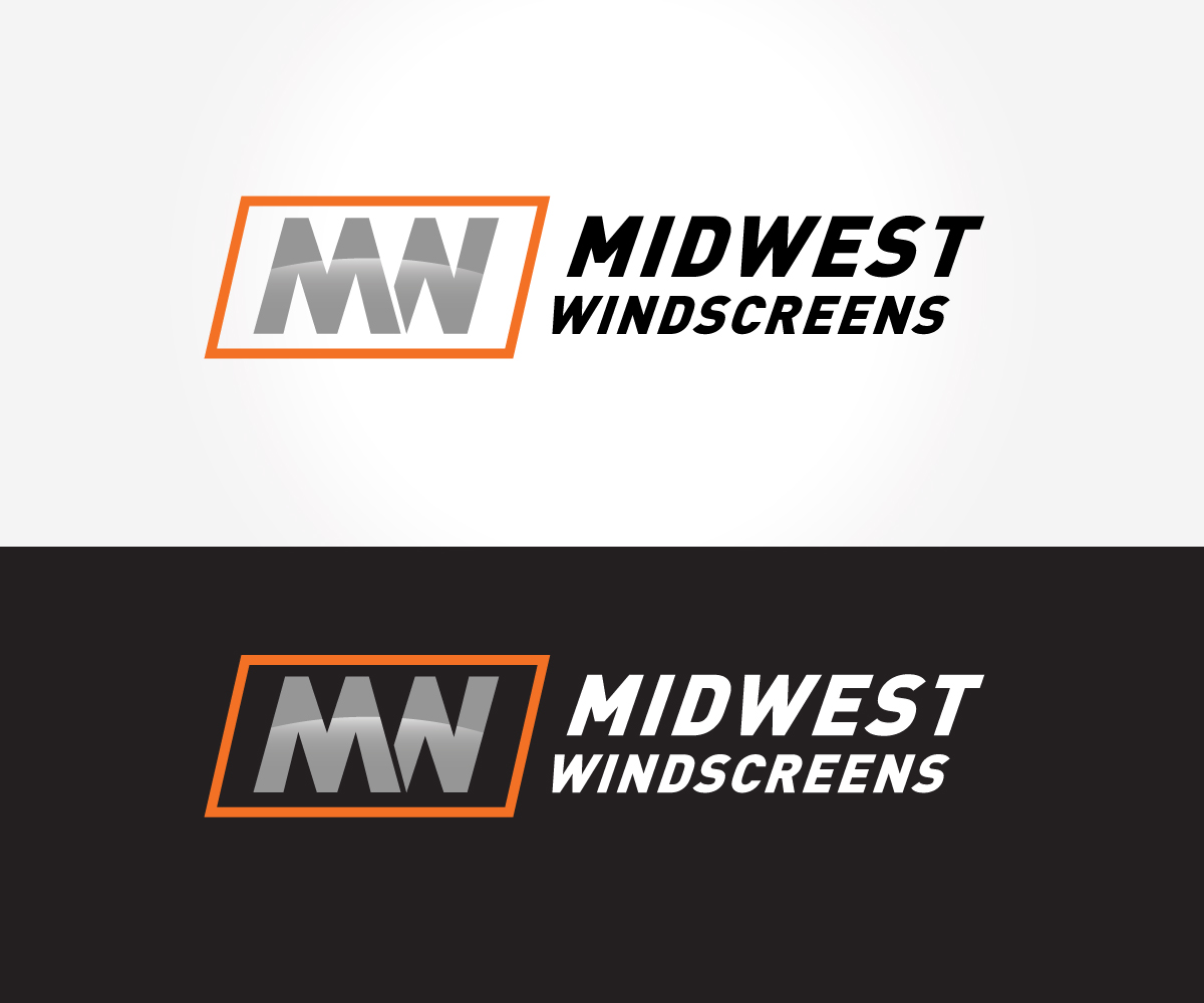 Logo Design by Thomas F. for Midwest Windscreens | Design #18916865