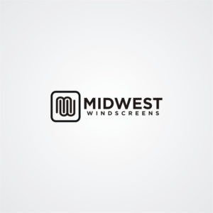 Logo Design by PAYUNG Media Creative for Midwest Windscreens | Design: #18917201