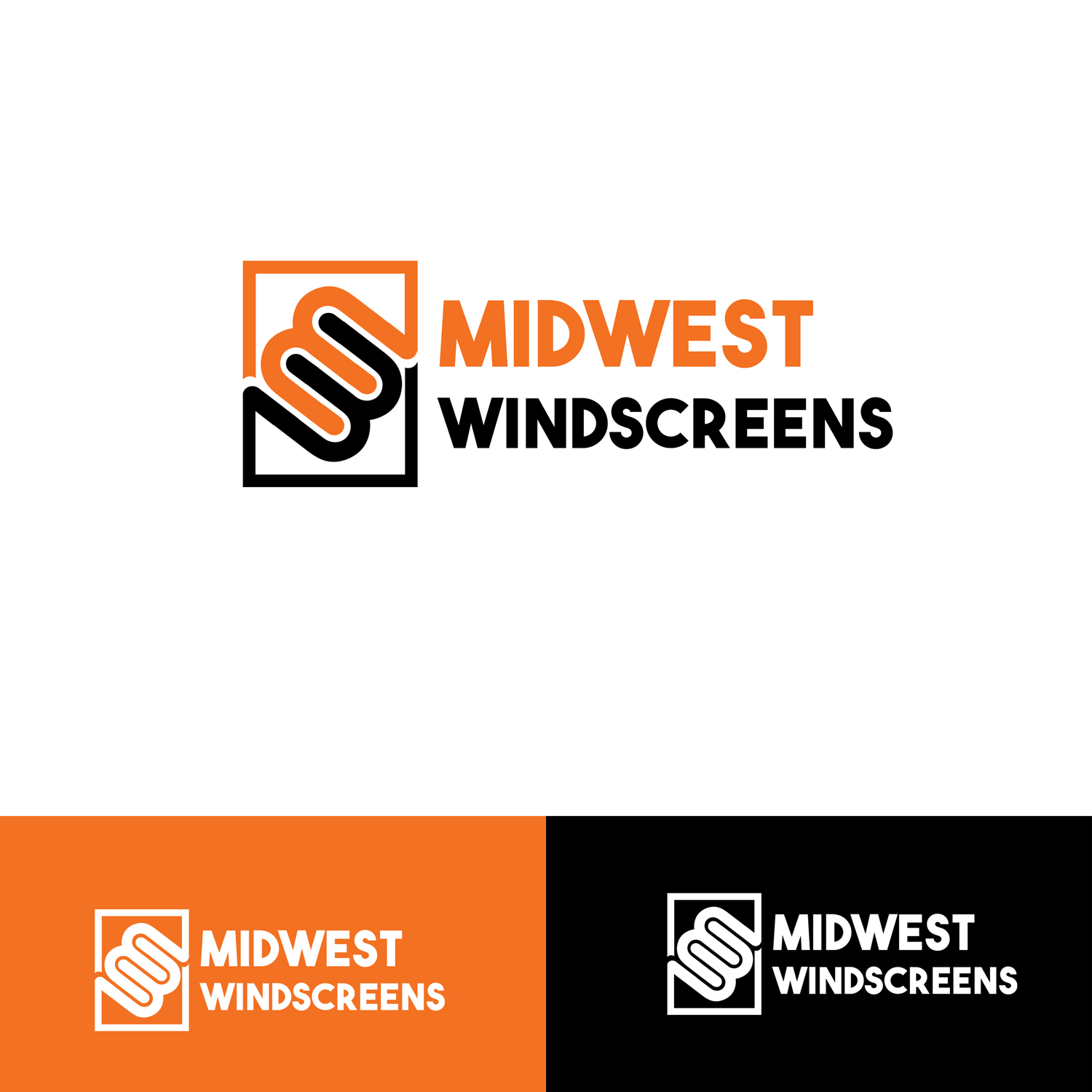 Logo Design by PenArmy for Midwest Windscreens | Design #18913710
