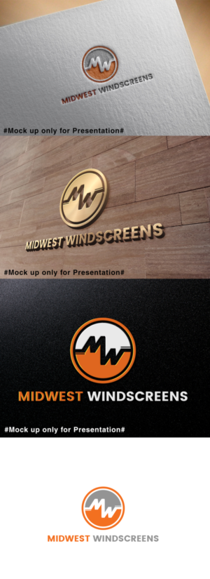 Logo Design by designmind78 for Midwest Windscreens | Design: #18916142