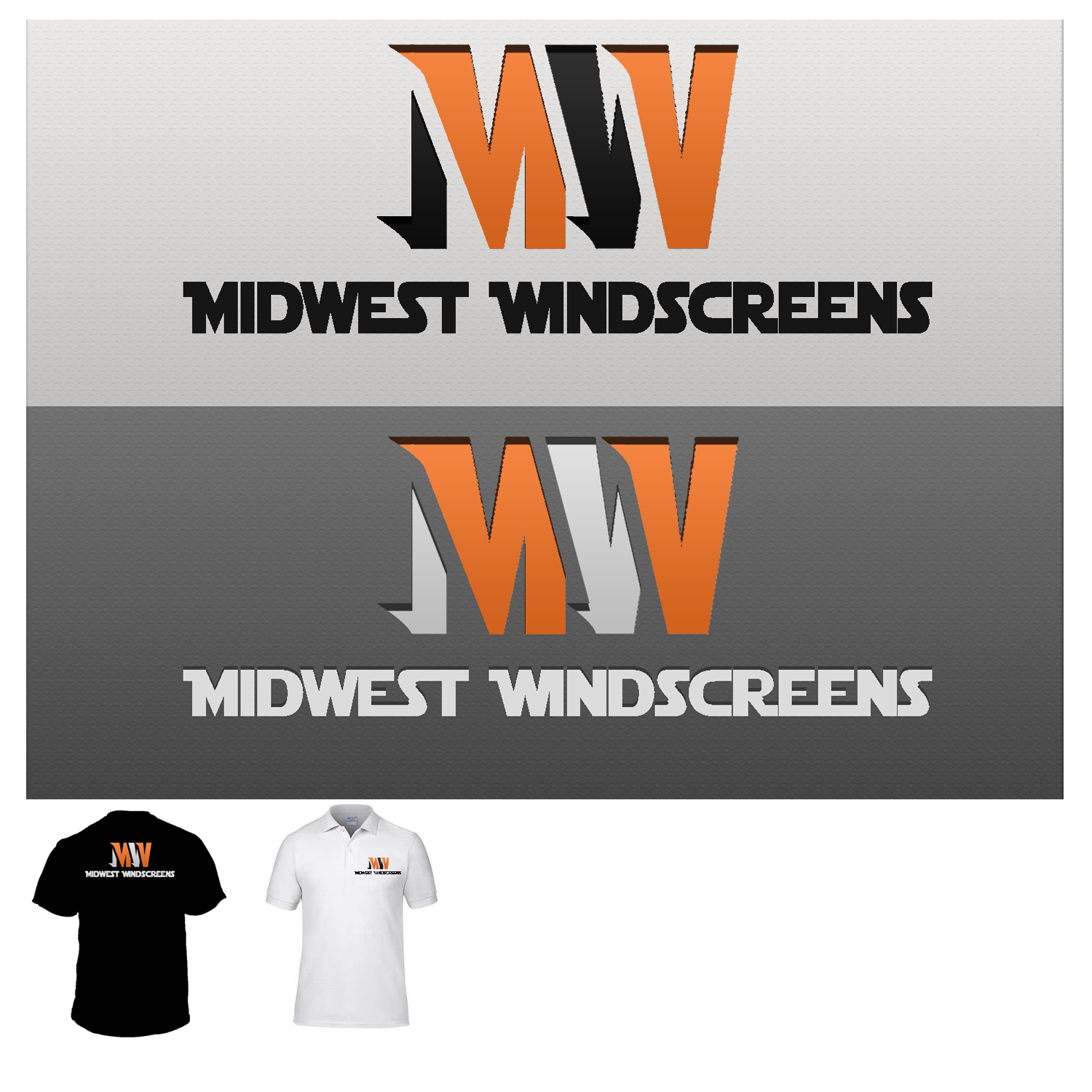 Logo Design by fathul661 for Midwest Windscreens | Design #18913835