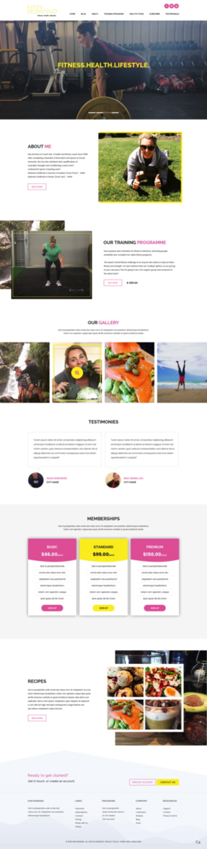 Web Design by pb for this project | Design: #18804438