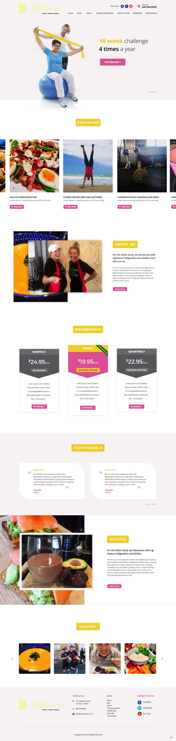 Web Design by pb for this project | Design #18804440