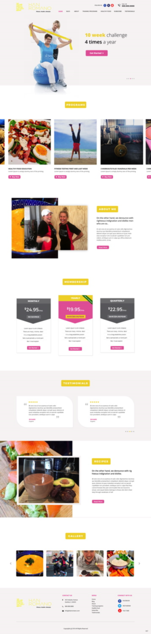 Web Design by pb for this project | Design: #18804440